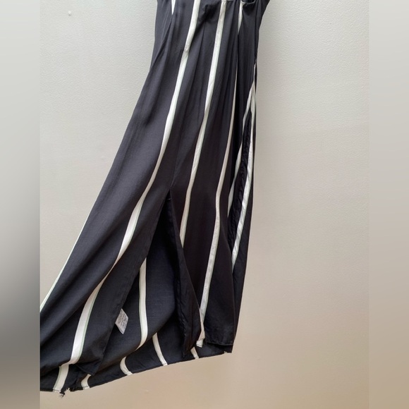 Equipment - NWT Aita Striped Satin Silk Blend Slip Dress - Picture 6 of 11